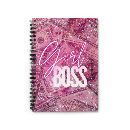 Girl boss Spiral Notebook - Ruled Line