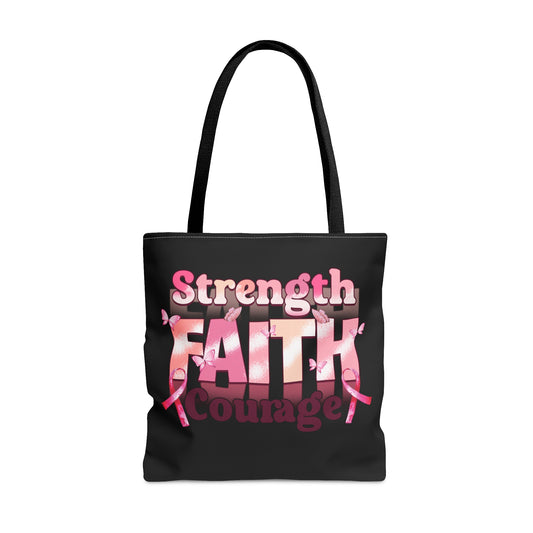 Strength in Survival Tote Bag