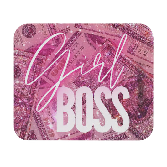 Girl boss Mouse Pad (Rectangle)