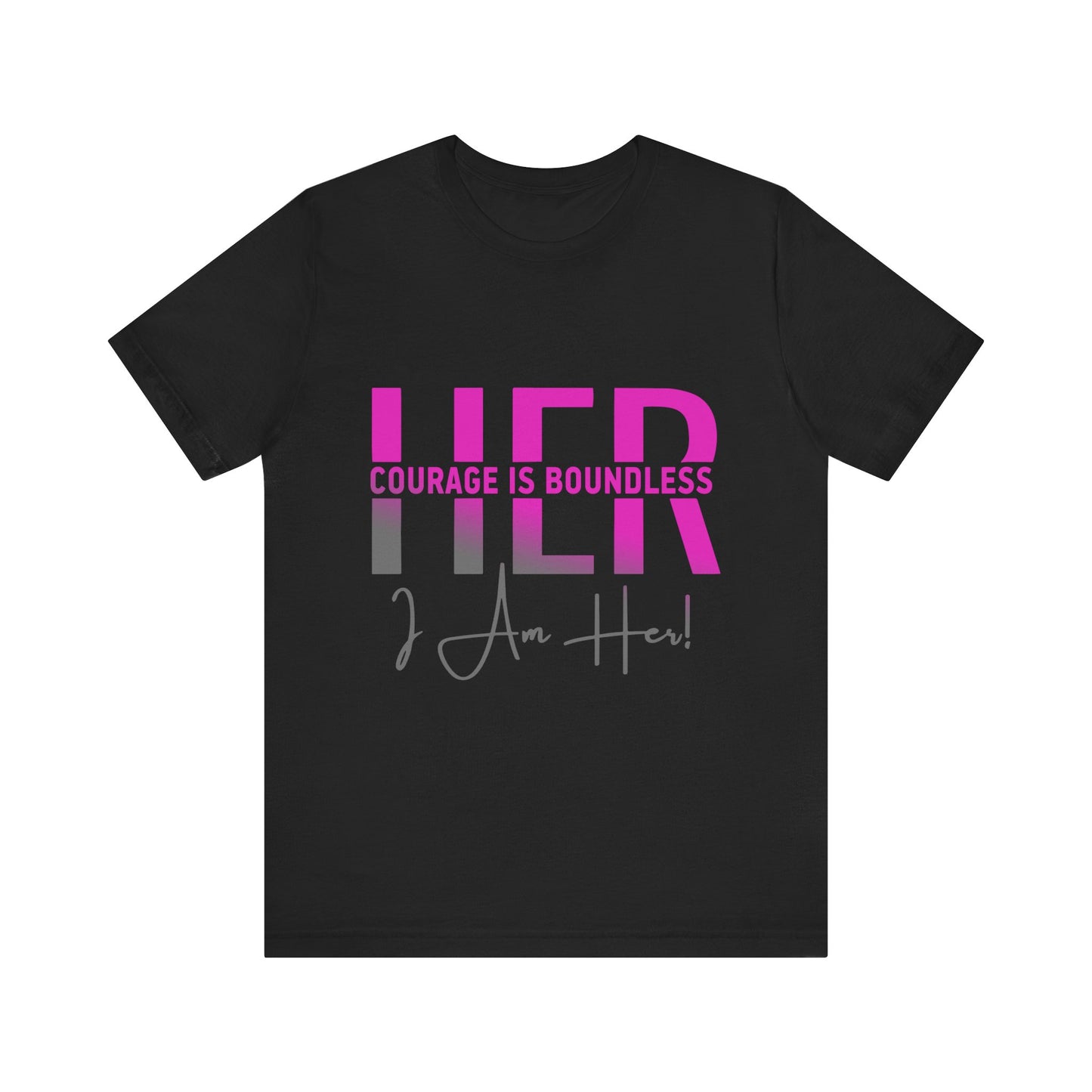 HER 💖 Unisex Jersey Short Sleeve Tee