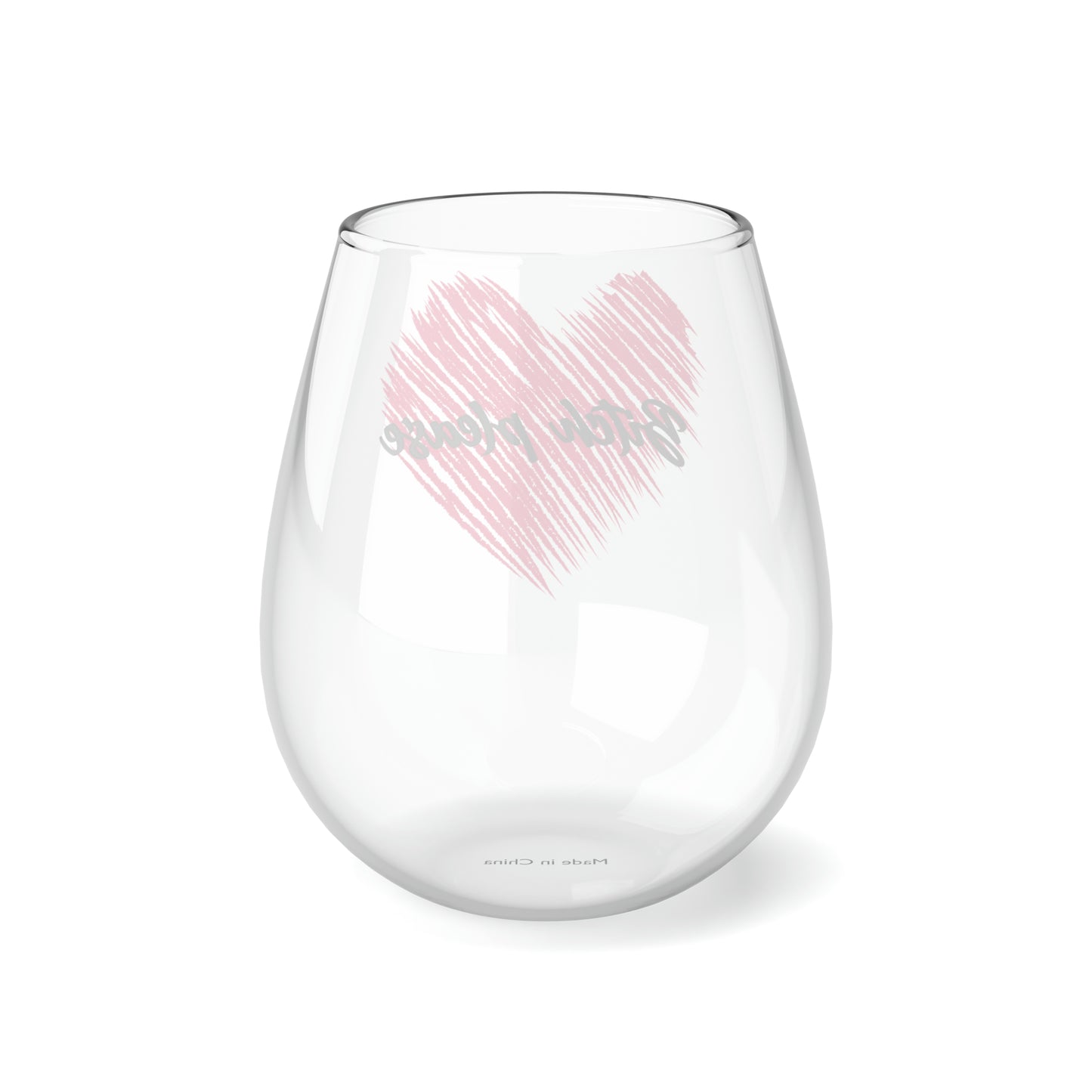 B*tch please Stemless Wine Glass, 11.75oz