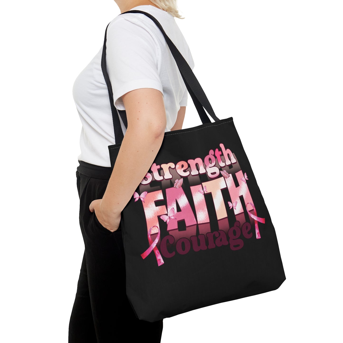 Strength in Survival Tote Bag