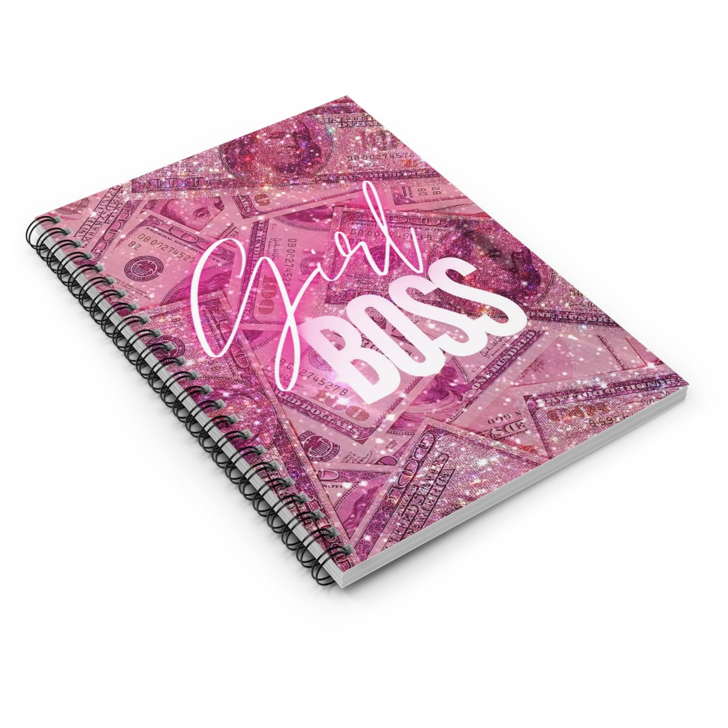 Girl boss Spiral Notebook - Ruled Line